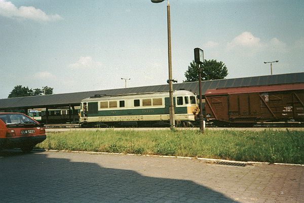 Rumun ST43 275 grasuje w Braniewie