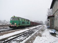 17.11.2007, stacja Stare Juchy. Ze składem Ełk-Szczecinek SU45-191