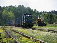 14.05.2011, Stare Juchy, godz. 14:11. SM42-1090 z pociągiem relacji  Terespol Pomorski -Ełk