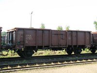 09.07.2011, stacja Stare Juchy, wagon typu Es w składzie pociągu Terespol Pomorski - Suwałki