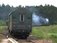 21.07.2012, dawna bocznica szlakowa Ełk Tartak, SM42-522 z pociągiem Skarżysko Kamienna - Szczytno