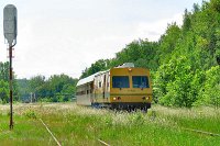 29.06.2006, stacja Ruciane Nida - drezyna pomiarowa EM120. Fot. Paweł Wagner