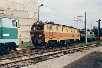 17.05.1996, Ełk, EP09-030 podczas wystawy taboru w ramach ełckich 