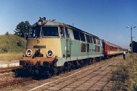 17.07.1999, Olecko, SU45-060 z pociągiem PS 41509 
