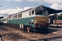 SP47-001 Olsztyn Główny, 16.08.1995 r., z poc. Olsztyn-Mikołajki-Ełk