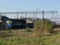 07.10.2010, stacja Ełk, godz. 14:04. ST44-1225+SM42-522 (na końcu składu) z pociągiem Suwałki - Ełk