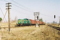 15.04.2003, wyjazd ze stacji Olecko, SM42-199, poc. TKMSc 764 Olecko - Ełk
