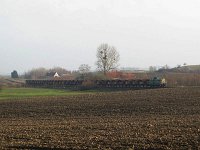 13.11.2008, Siedliska, SM42-1148 ze składem po tłuczniu