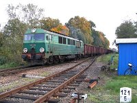 12.10.2006 stacja Stare Juchy, SU46-030 z poc. TNGSc 1599 Białystok - Zajączkowo Tczewskie