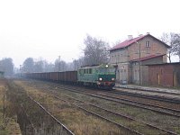 02.12.2006 stacja Stare Juchy, SU46-004 z poc. TNGSc 1599 Białystok - Zajączkowo Tczewskie