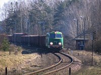 24.03.2007, stacja Stare Juchy, SU45-211 z poc. TNGSc 1599 Białystok - Zajączkowo Tczewskie
