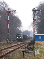 31.03.2007, stacja Stare Juchy, SU45-056 z poc. TNGSc 1599 Białystok - Zajączkowo Tczewskie
