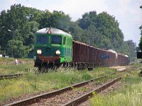 09.06.2007, Stare Juchy, ST43-275 z poc. TNGSc 1599 Białystok - Zajączkowo Tczewskie