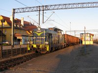 03.03.2012, Korsze, SM42-1125 z pociągiem Korsze-Skandawa